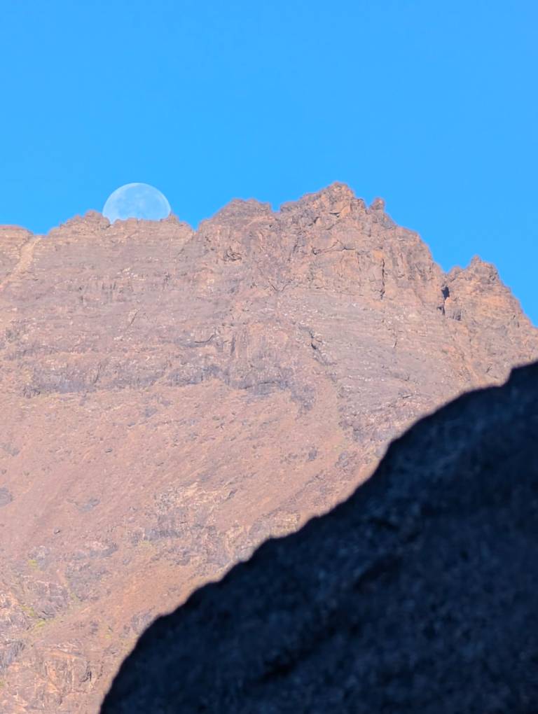 The Moon and the Atlas Mountains - Neil Pittaway