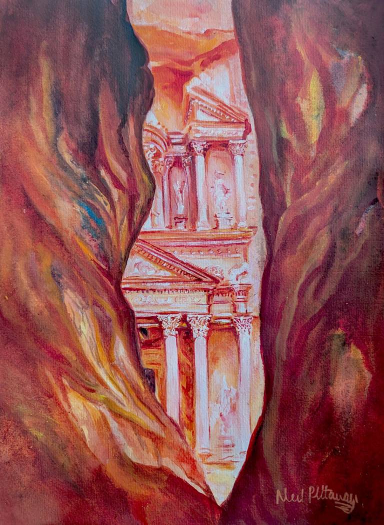 Approaching Petra - Neil Pittaway