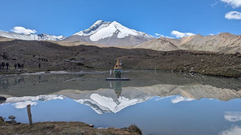 Mt. Kang Yatse II Reflection , Markha Valley, Ladakh, India - Neil Pittaway