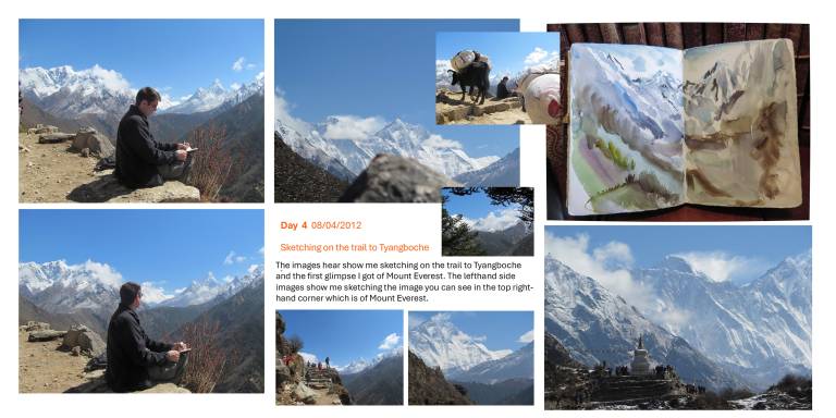 Everest Teahouse, Nepal April 2012 Itinerary day 4 - Neil Pittaway