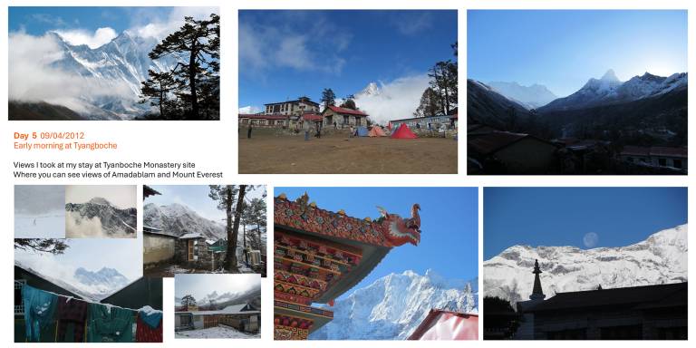 Everest Teahouse, Nepal April 2012 Itinerary day 5 - Neil Pittaway