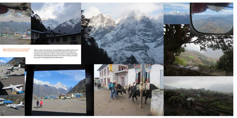 Everest Teahouse, Nepal April 2012 Itinerary days 8 and 9 - Neil Pittaway