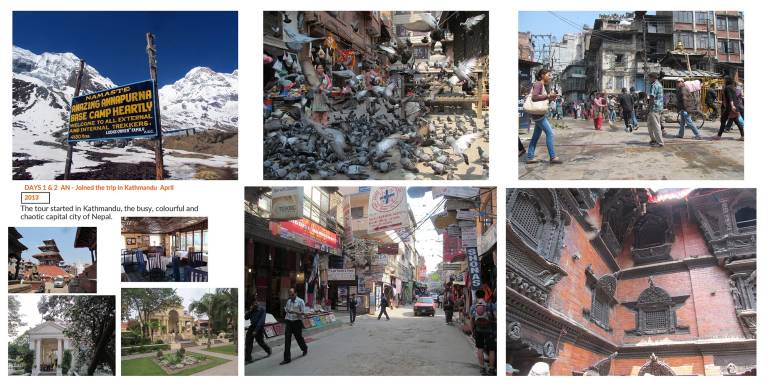 Annapurna Sanctuary A.B.C. Trek, Days 1 and 2, Nepal April 2013 - Neil Pittaway