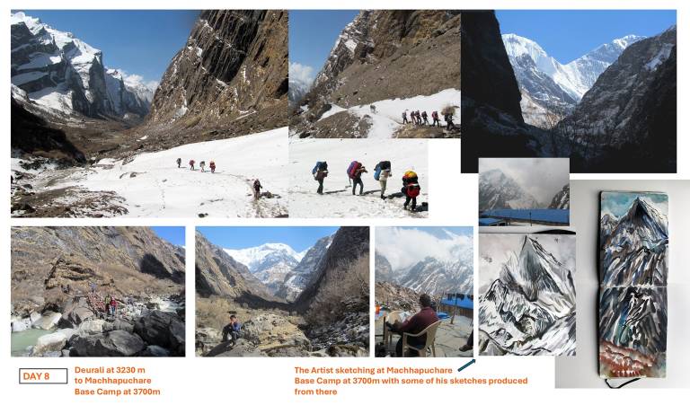 Annapurna Sanctuary, A.B.C. Trek Day 8, Nepal, April 2013 - Neil Pittaway