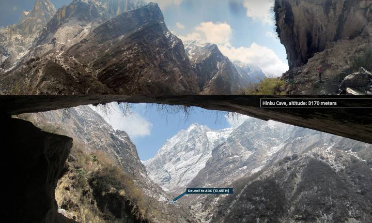 Annapurna Sanctuary, A.B.C. Trek Day 7, Nepal, April 2013 - Neil Pittaway