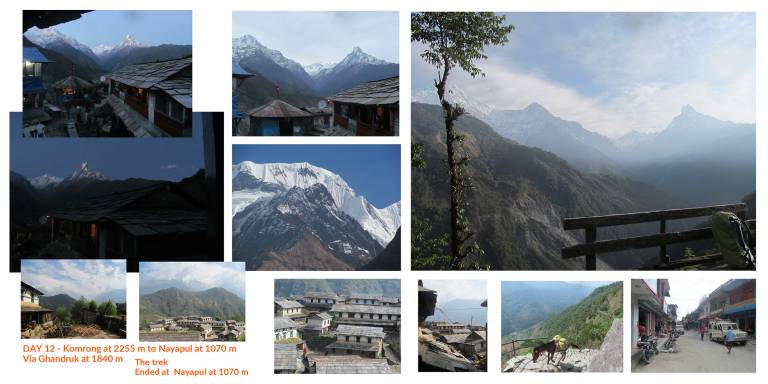 Annapurna Sanctuary, A.B.C. Trek Days 10, 12, Nepal, April 2013 - Neil Pittaway