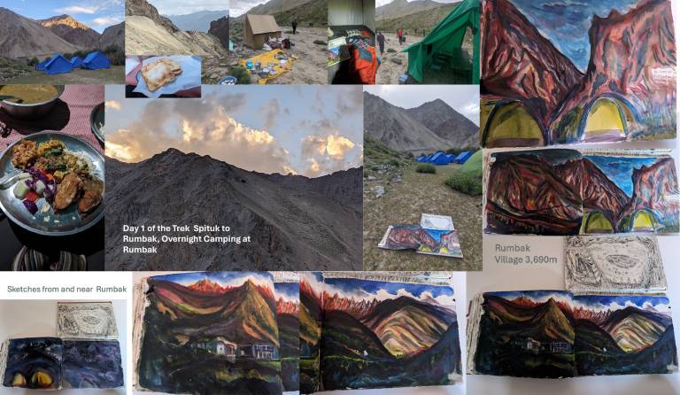 Day 1 of the Trek Spituk to Rumbak - Neil Pittaway