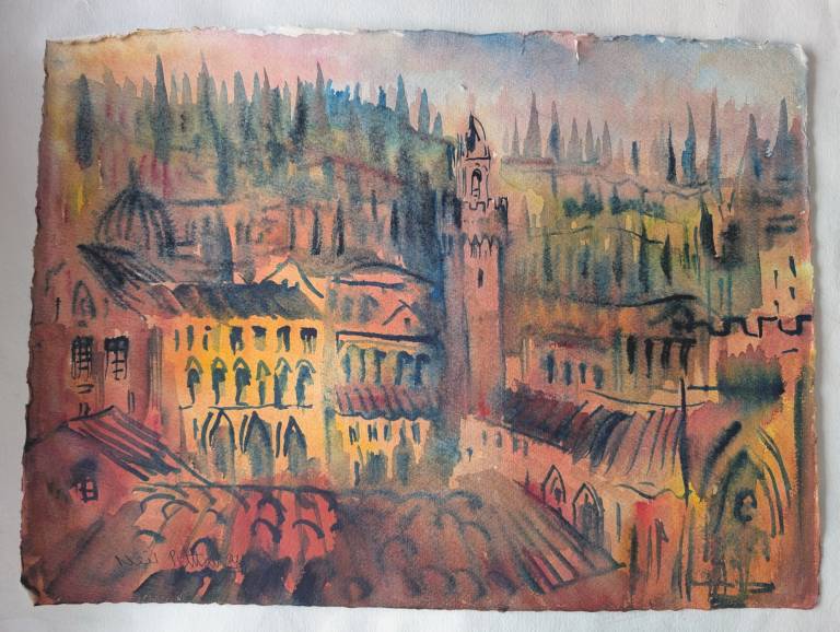 Looking out Across Sienna - Neil Pittaway