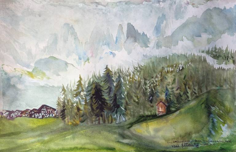 View from Campitello di Fassa, Trentino, South Tyrol, Italy - Neil Pittaway