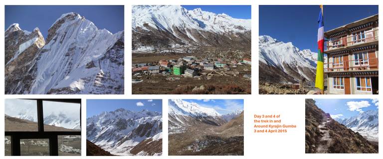 Views from Kyranjin Gumba at 3,870 meters (12,700) feet - Neil Pittaway