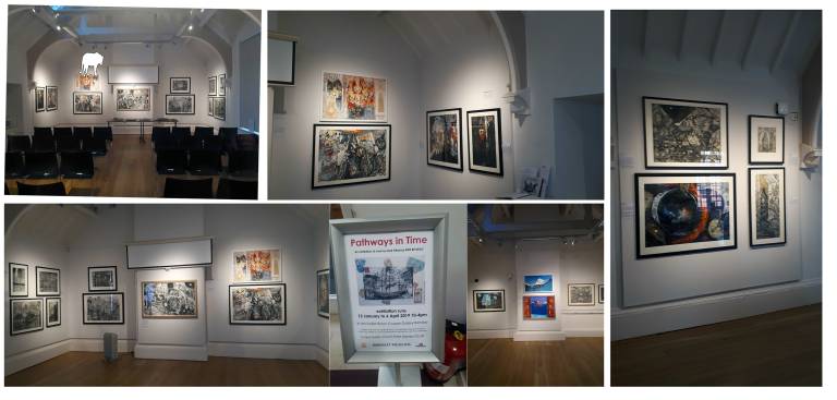 The Artists solo show, Pathways in Time' at the Cooper Gallery, Barnsley, UK - Neil Pittaway