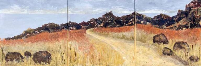 Coverack Triptych - Louise Kidd