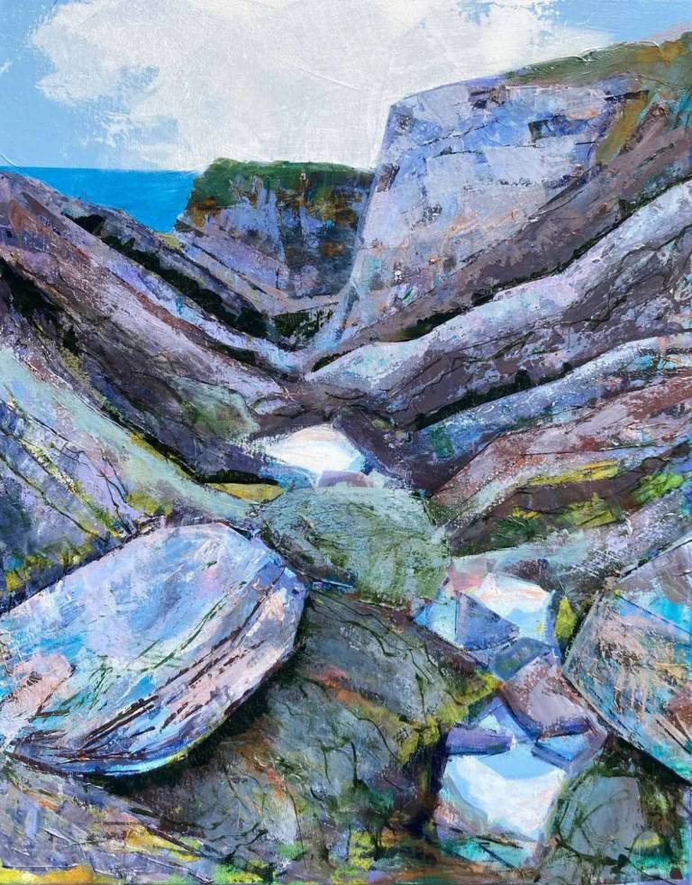 Rocks at Lantivet 3 - Louise Kidd