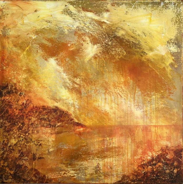 sunset over sea - Louise Kidd