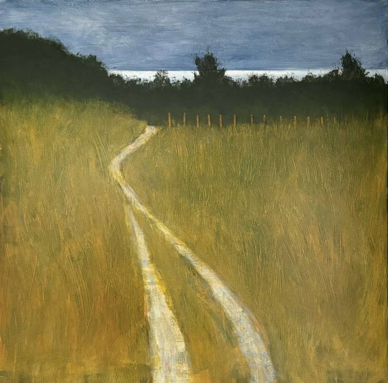 Coast Path with Fence - Louise Kidd