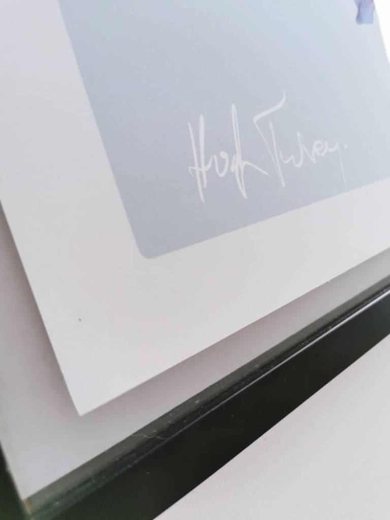 Digitalis On Blue - Hugh Turvey