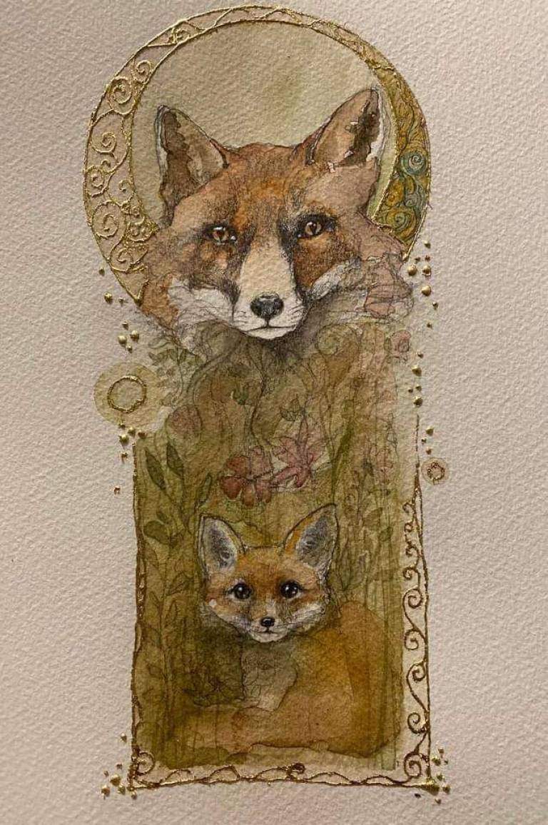 Being a Fox SOLD - Jilly Henderson