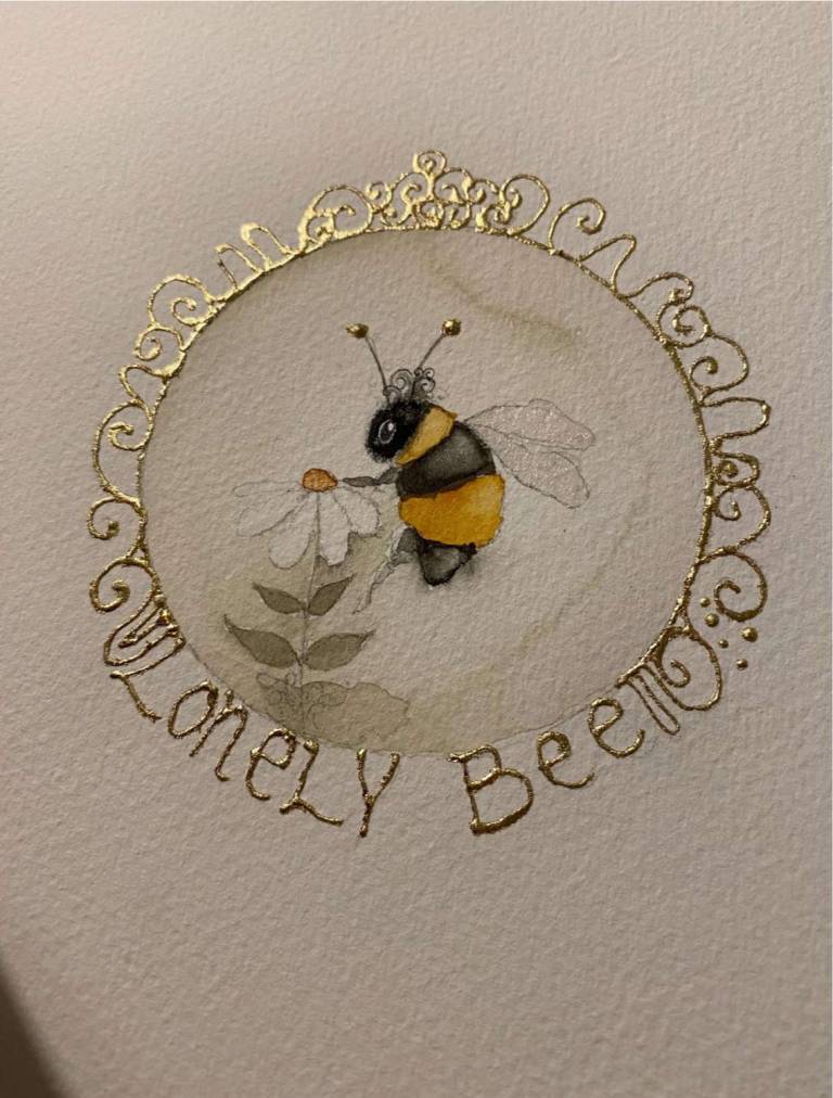 Lonely Bee SOLD - Jilly Henderson
