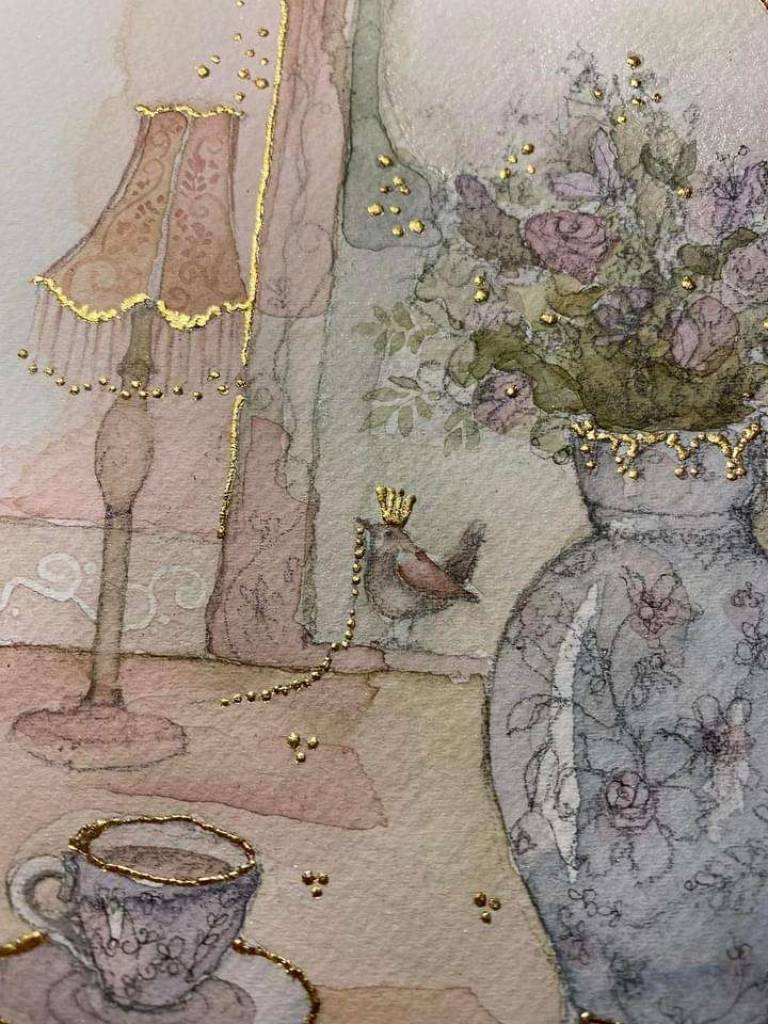 Pink Moon SOLD - Jilly Henderson