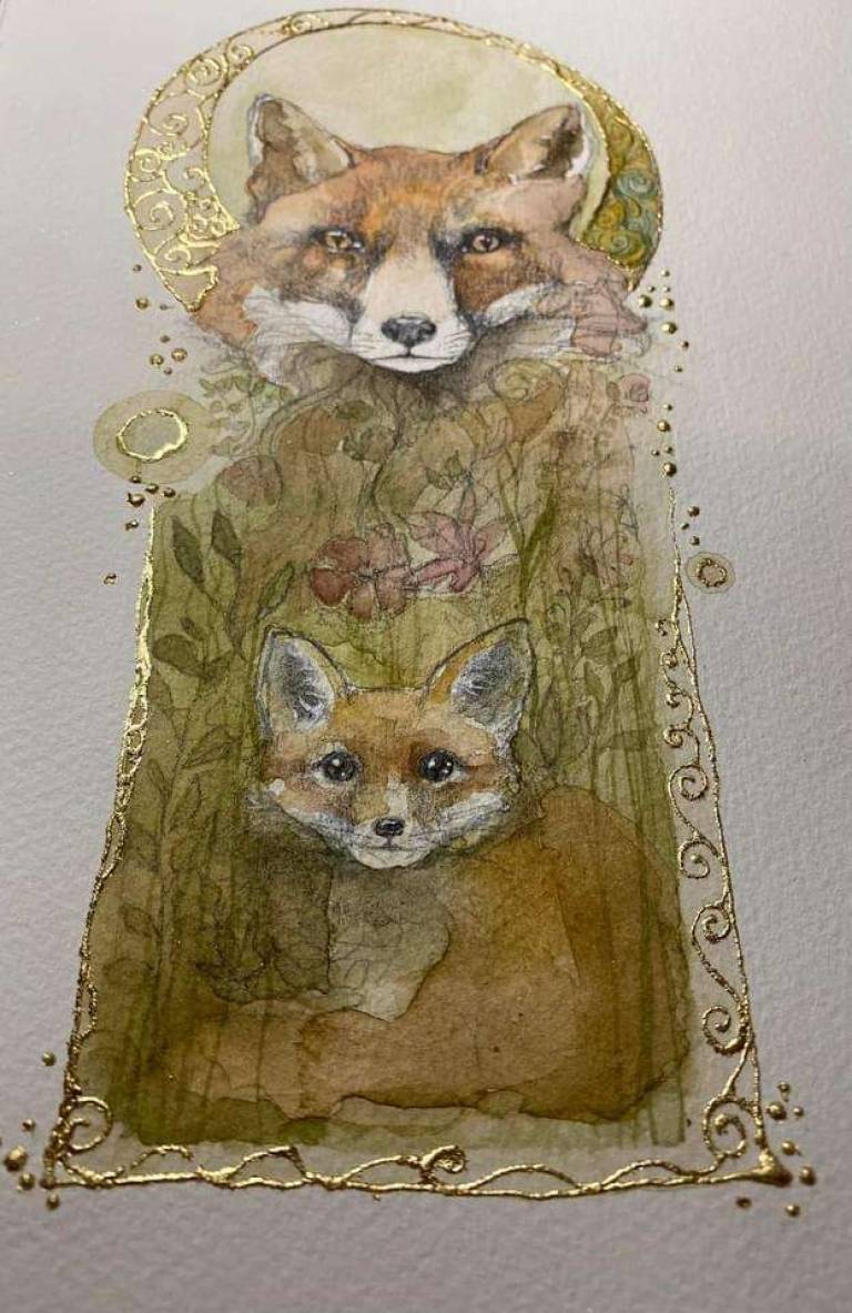 Being a Fox SOLD - Jilly Henderson