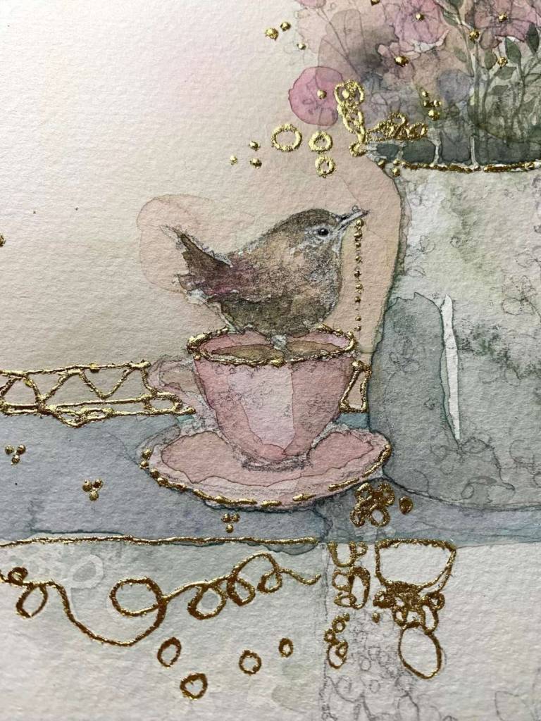 Still Life with Wrens - Jilly Henderson