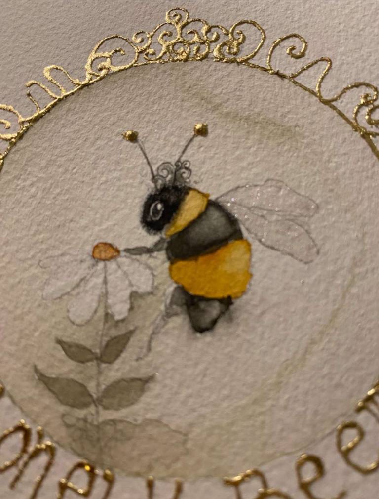 Lonely Bee SOLD - Jilly Henderson