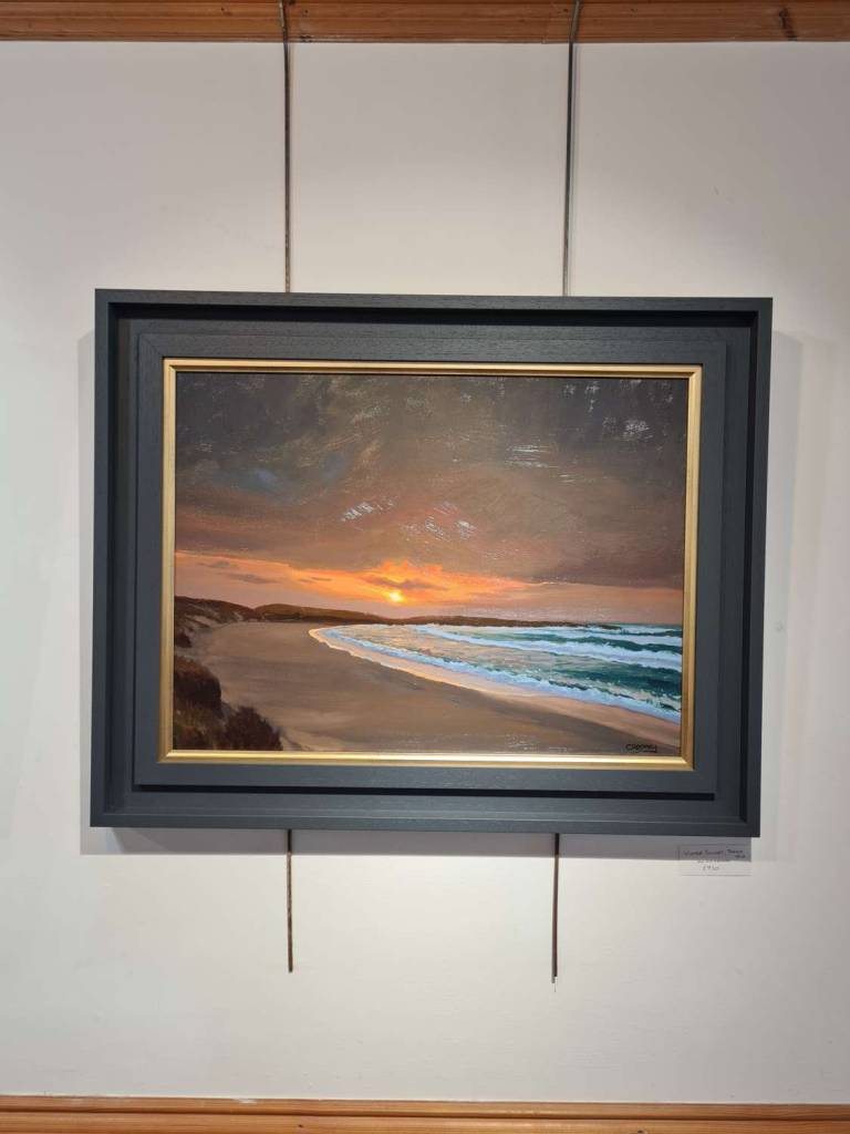 Winter sunset, Traigh Stir - Claire Rooney