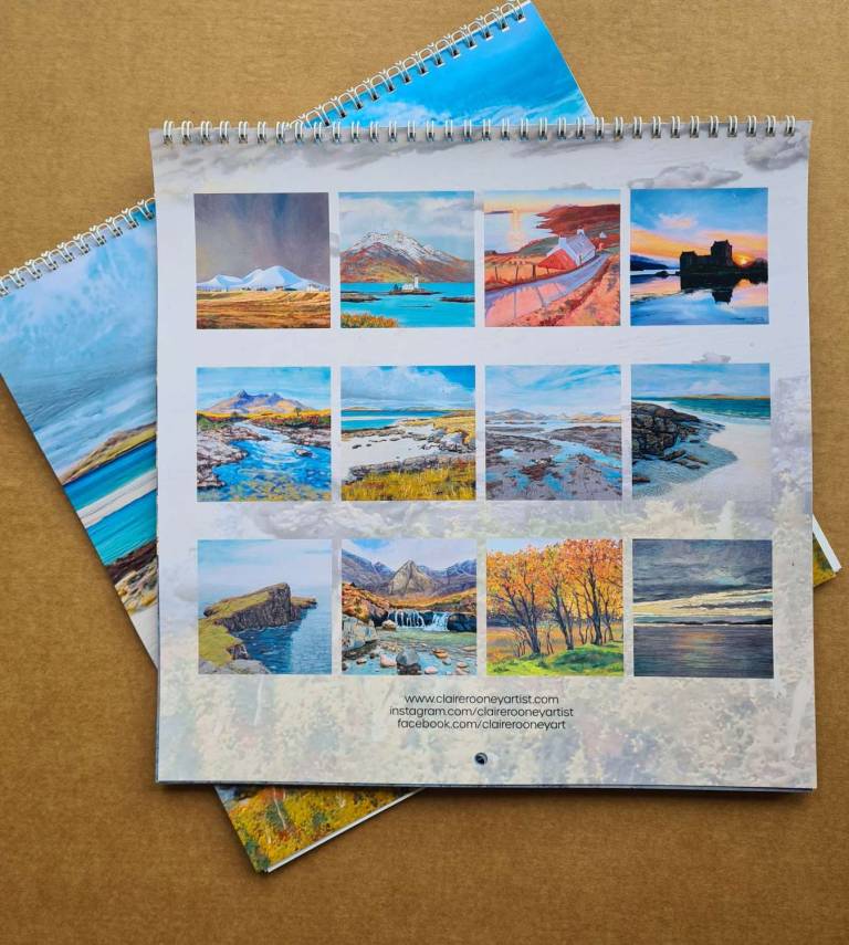 Calendar (4 x copies) - Claire Rooney