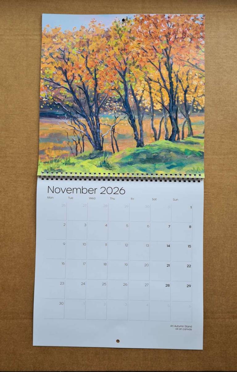 Calendar (4 x copies) - Claire Rooney