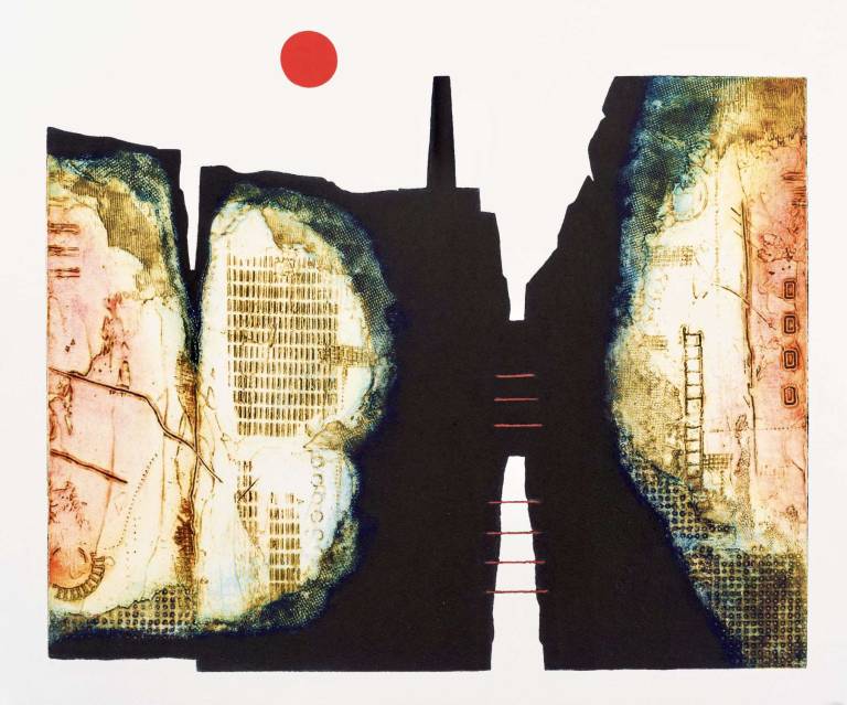 Fractured Seam with Sun 2/10 (Large) - Charlotte Sainsbury