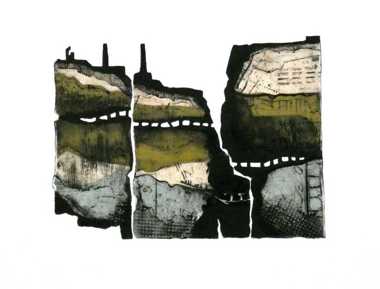 Layered landscape 3/20 - Charlotte Sainsbury