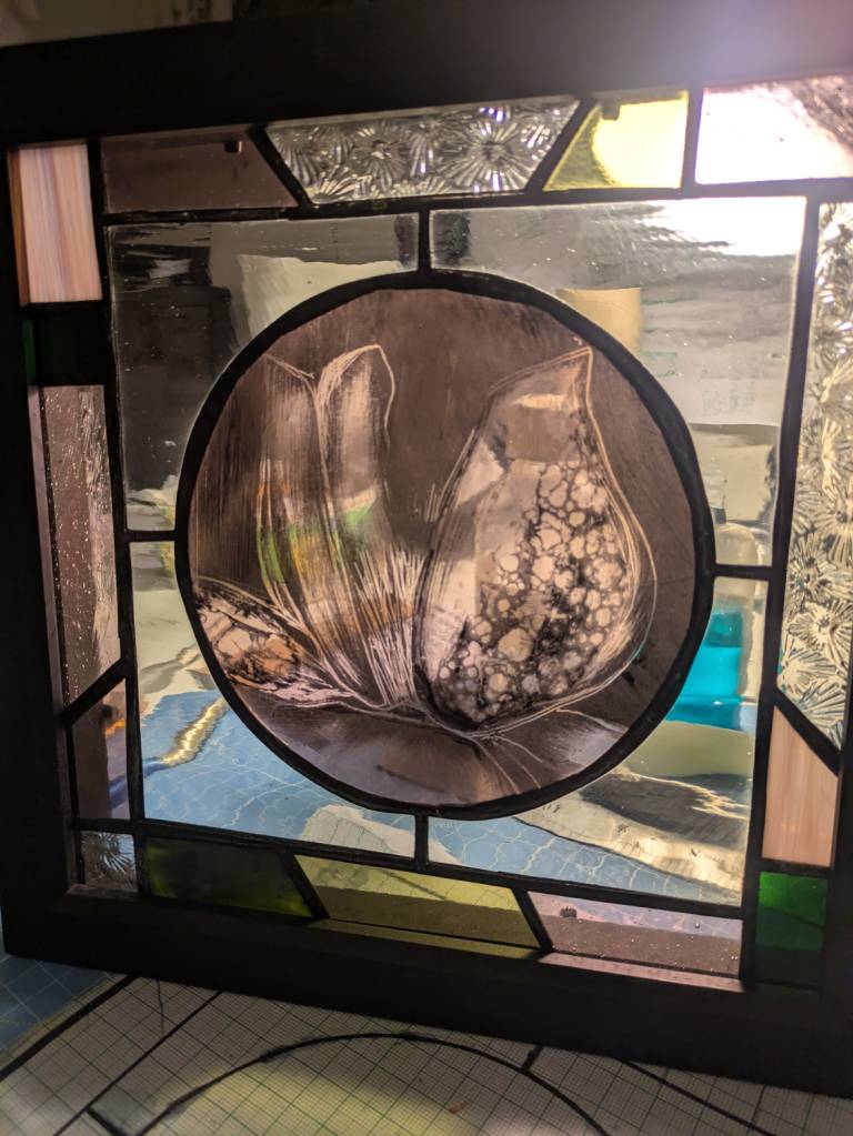 Magnolia Square (pinks/Greens) - Sarah Ransley