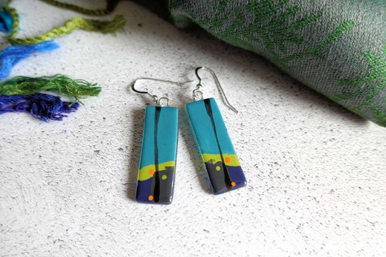 Coast Path Earrings - Jenny Hoole