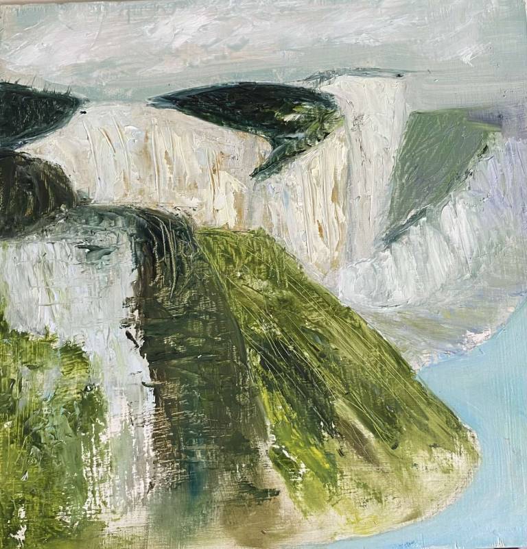 Jurrasic Coast Abstracted - Bev Campbell