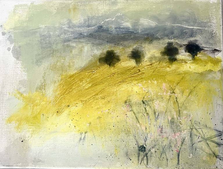 Golden Meadow on Dartmoor - Bev Campbell