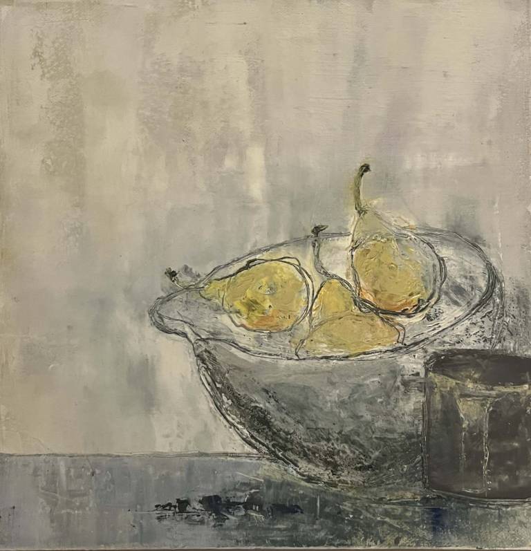 Pears in Bethan's Bowl - Bev Campbell