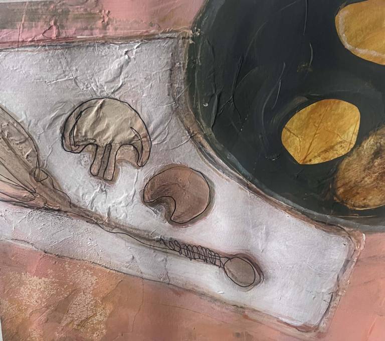 Mushroom Omelette - Bev Campbell