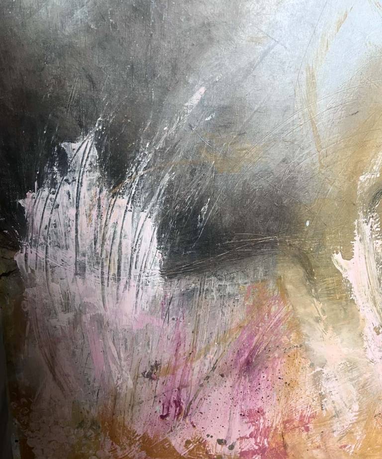 Fleeting Glimpse of Goldfinches - Bev Campbell