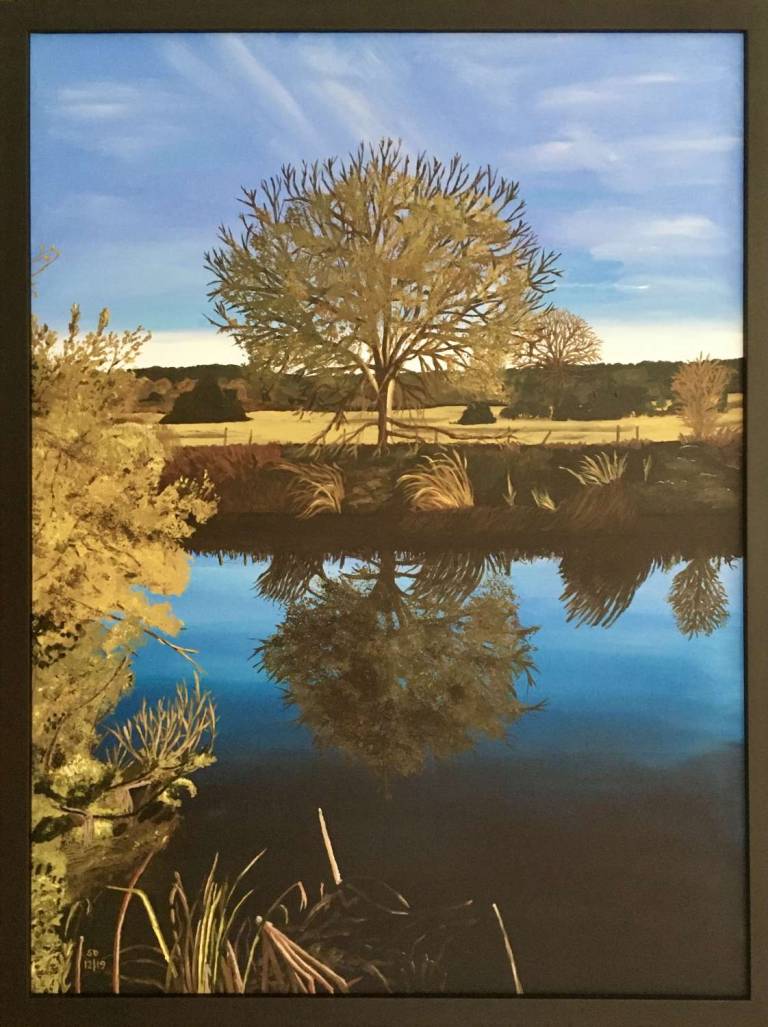 Autumn afternoon on the Stour - Sue L Davis
