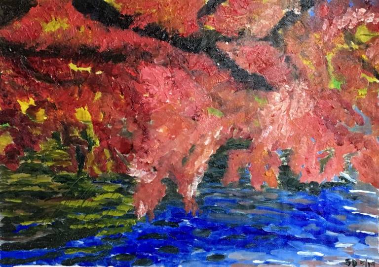 Stourhead in autumn - Sue L Davis