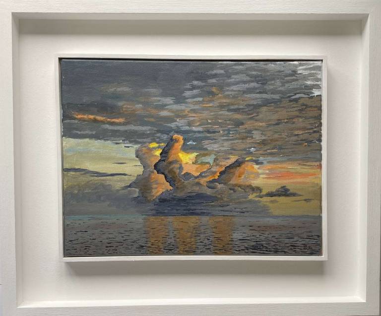 Maldives sunrise - Sue L Davis