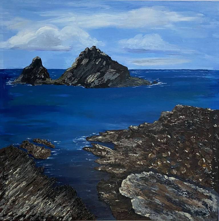 Cape Cornwall rocks - Sue L Davis