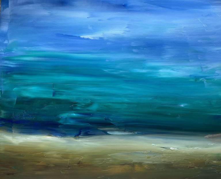 Cornwall summer sea - Sue L Davis