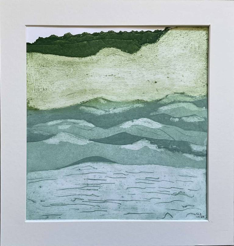 Green Sea I - Sue L Davis