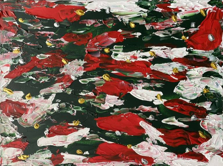 Poinsettias - Sue L Davis