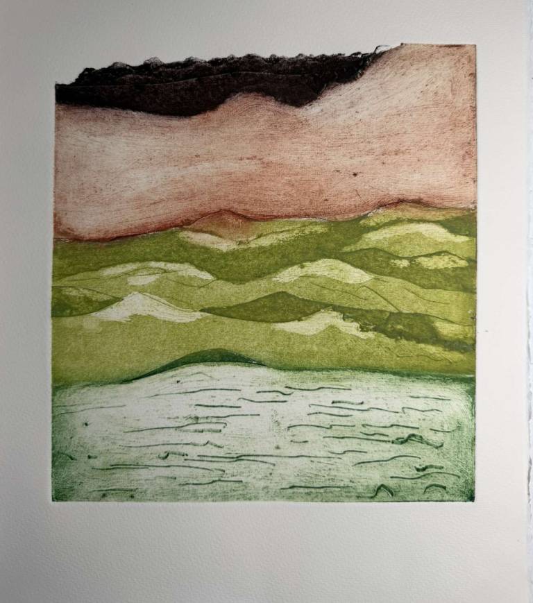 Green Sea II - Sue L Davis
