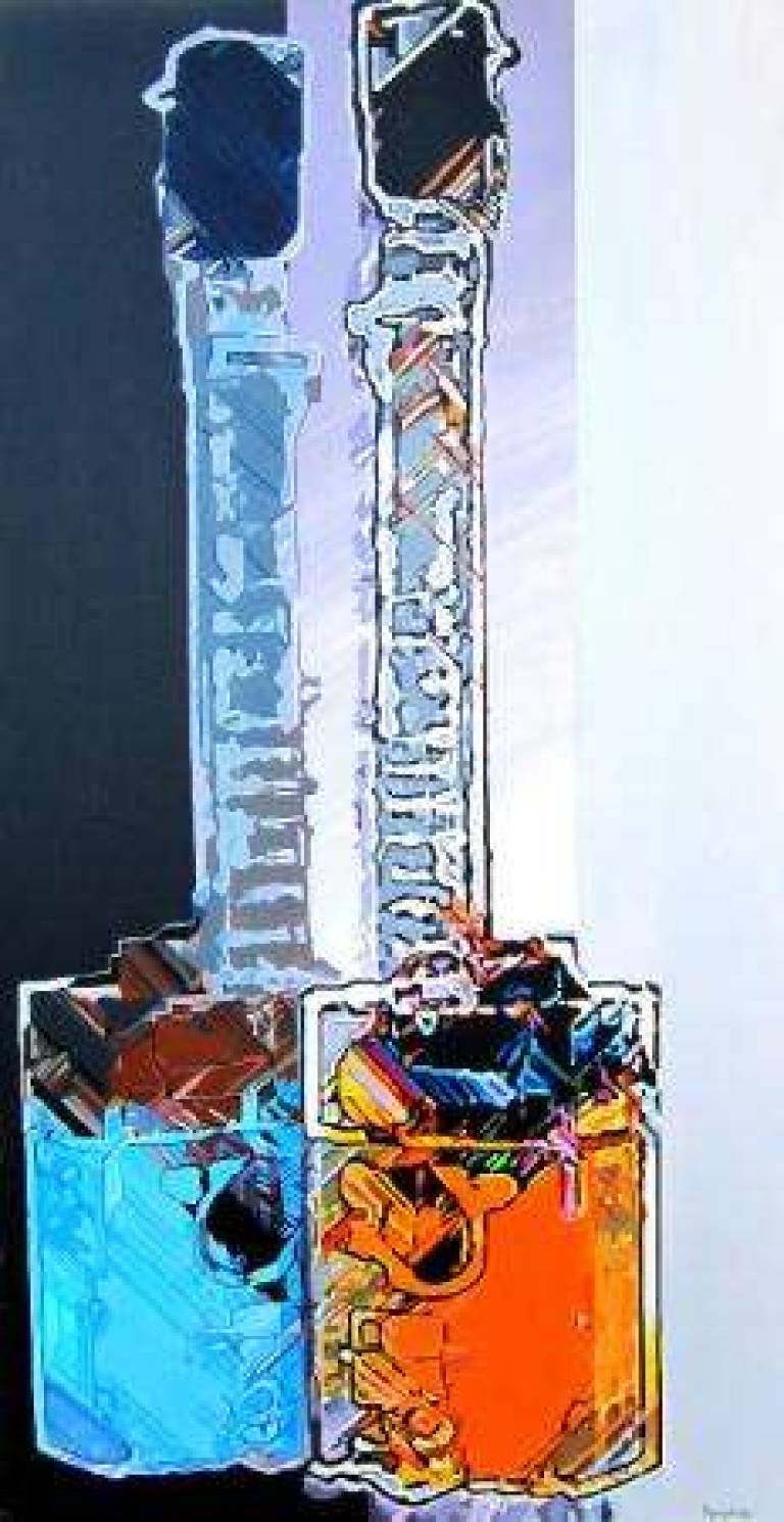 2 Oil Can Guitars / 2 guitares faites de bidons d'huile - Alan Humphries