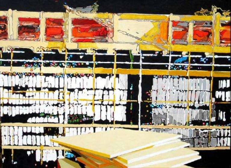 Bridge under construction 2 - Pont en construction 2 - Alan Humphries