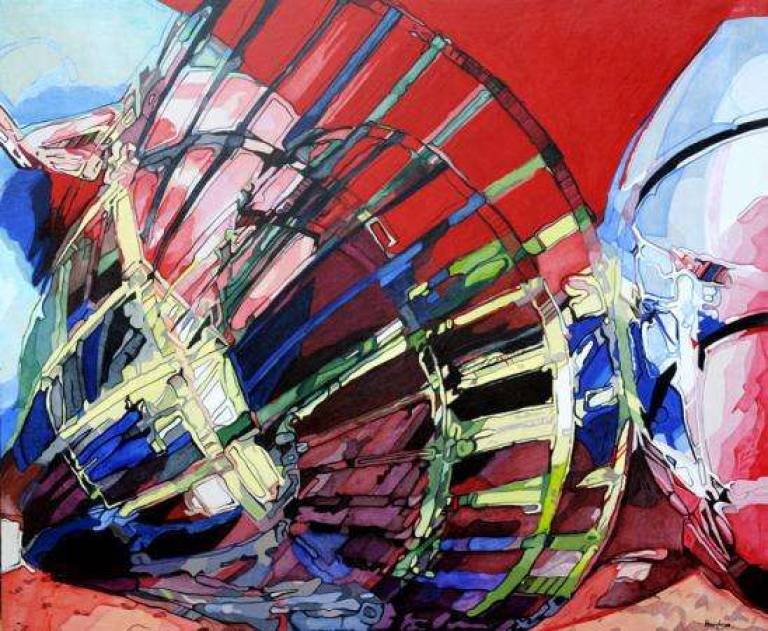 Buoys on the Quay No.2 - Les Bouées 2 - Alan Humphries