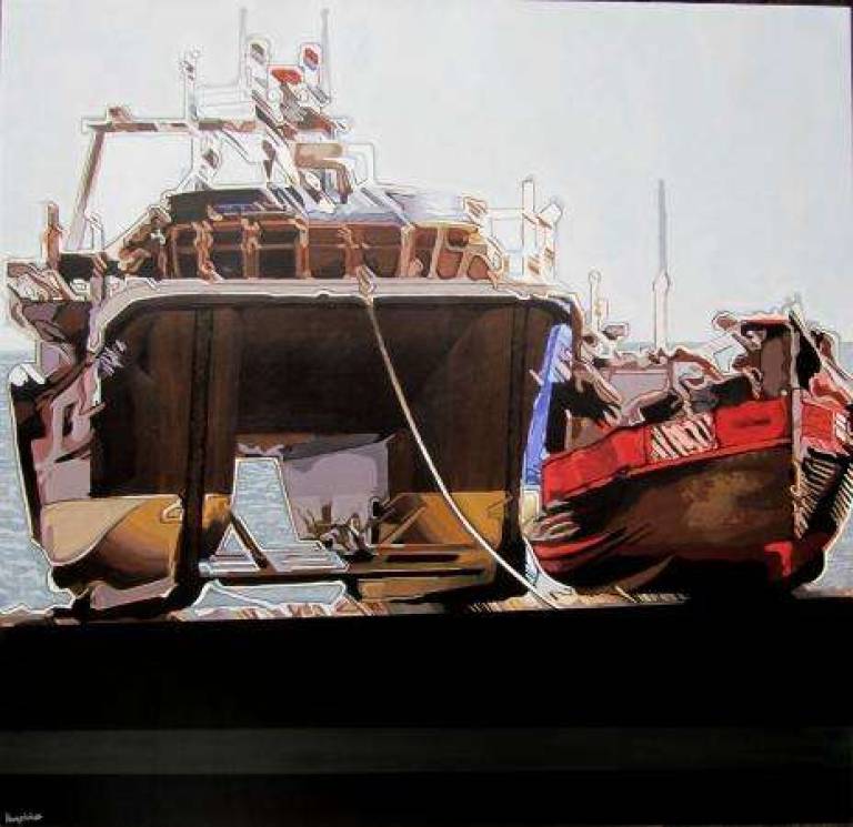 Hastings, Angleterre : Fishing boats   -  Bateaux de pêche - Alan Humphries